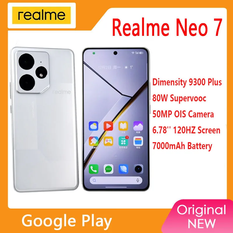 realme Neo7 16GB/256GB ホワイト Realme Neo 7 design officially unveiled - Playfuldroid!