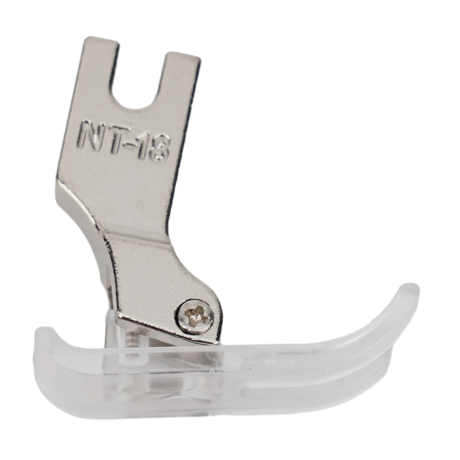 Máquina De Costura Industrial Presser Foot, acabamento requintado, placa Base De Plástico Transparente