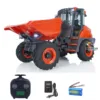 LESU 6MDX RC Hydraulic Dumper Model 1/14 RTR Radio Control Truck Loader Construction Vehicle Light Sound Battery RC Toy THZH1397 1