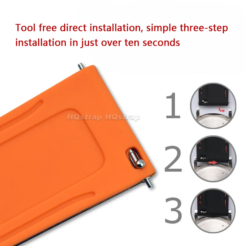 Universal Stainless Steel Quick Release Watch Band Spring Bars - 20pcs/4pcs