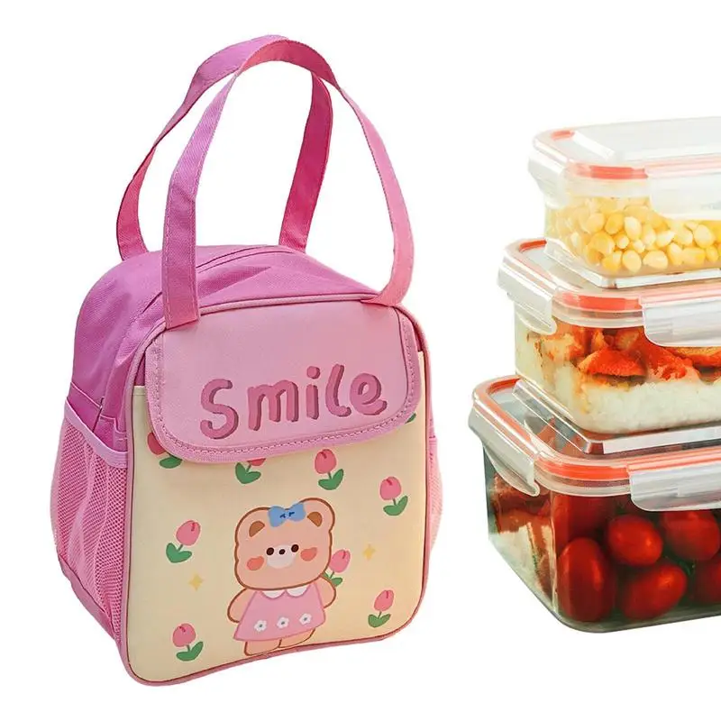 

Insulated Lunch Tote Bag Insulated Lunch Cooler Bag Leakproof Thermal Cooler Sack For Food Storage High Capacity Handbags Case
