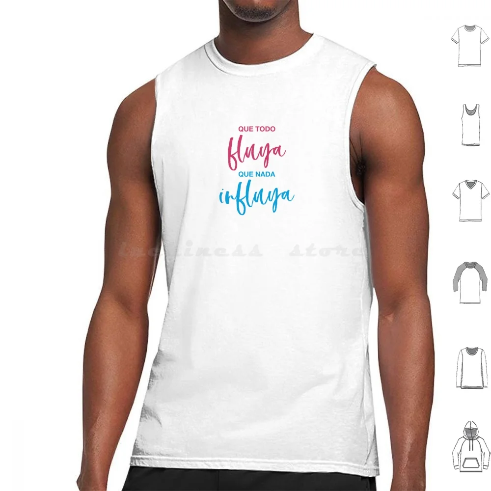 Camisetas sin mangas que todo fluya, chaleco sin mangas, colores de moda fresca, estilo personalizado