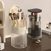 Automatic Lifting Makeup Brush Holder with Dustproof Lid Cosmetic Storage Box for Brushes,Lipsticks Makeup Organier for Vanity 1