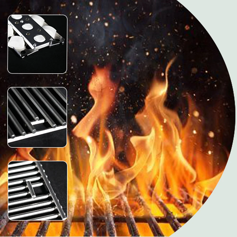 Description Picture 5 of itemPoland Popular BBQ Grill Outdoor Large Cooking Area Barbecue Smoker Grill Oil Drum Charcoal Grill Offset Smoker