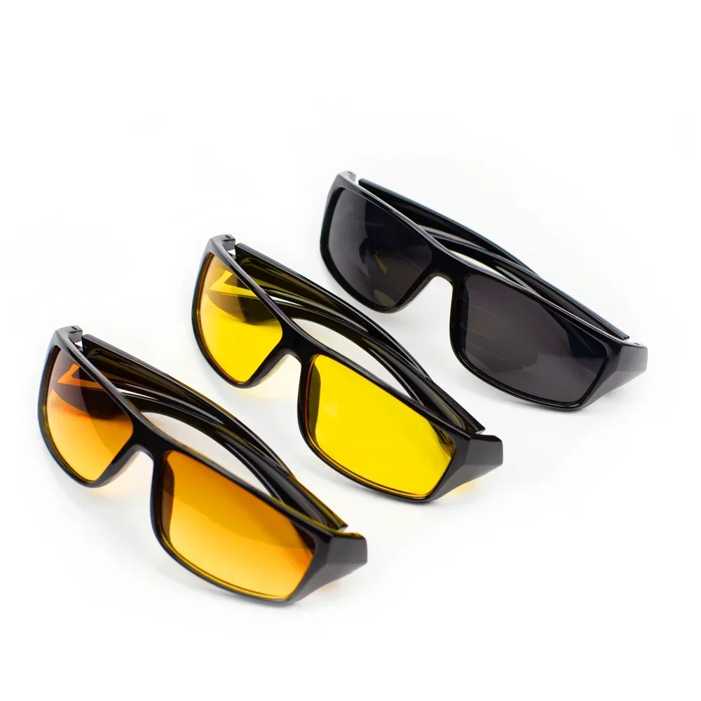 Polarized Night Vision Anti Glare Driving Glasses Night-Vision Car Anti-Glare Night Motorcycle Protective UV400 Drivers Goggles Eyes Sunglasses Polarized Driving Glasses