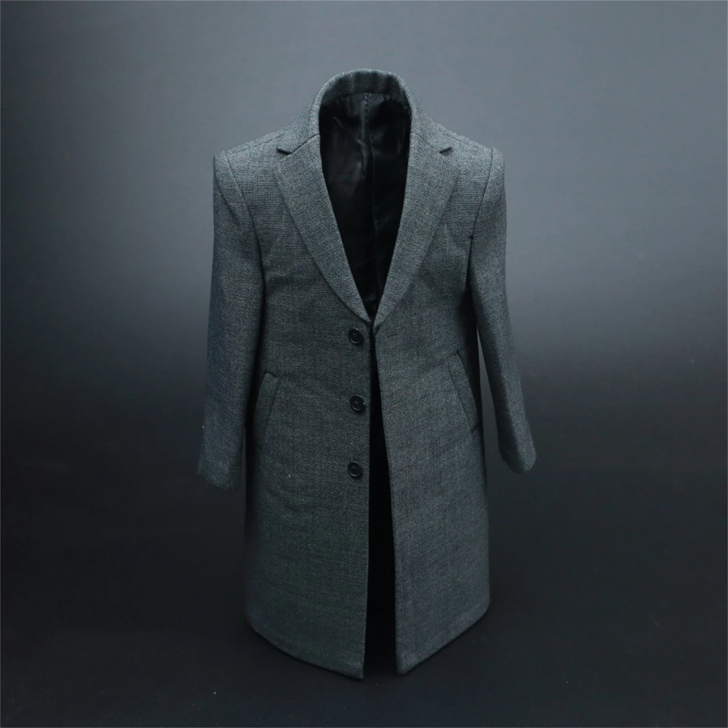 

1/6 Gray Windbreak Coat Clothes Model Fit for 12'' Male Man Action Figure