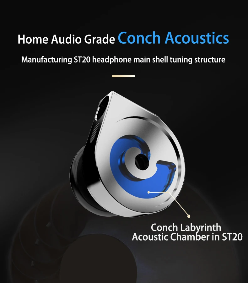 Smabat St St Pro Flagship Iem Metal Earbud Conch Acoustics Bass Hifi Flat Head Earphone 16mm Diameter Sport Music Headset Aliexpress