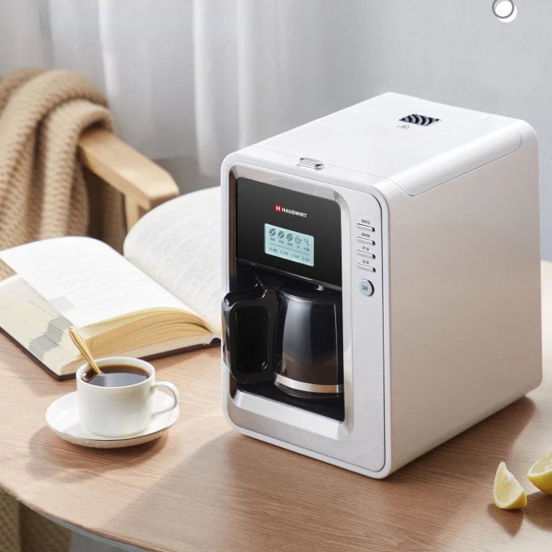 Integrated bean to sale cup coffee machine