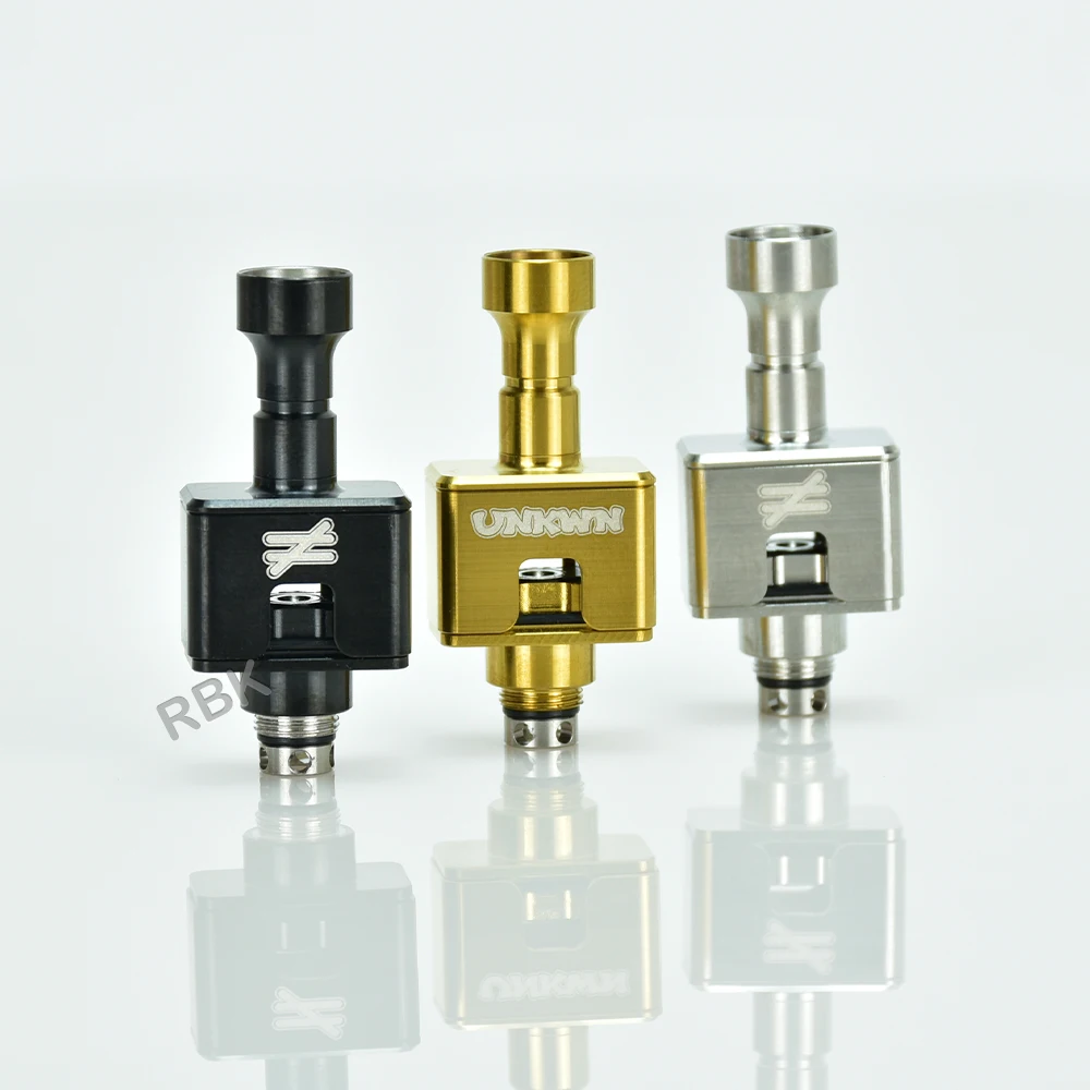 

wolfcoolvape Unkwn One Unreal Style RBA Bridge vape 316ss rba prc boro Tank vape rba for Billet / BB / Boro Tank