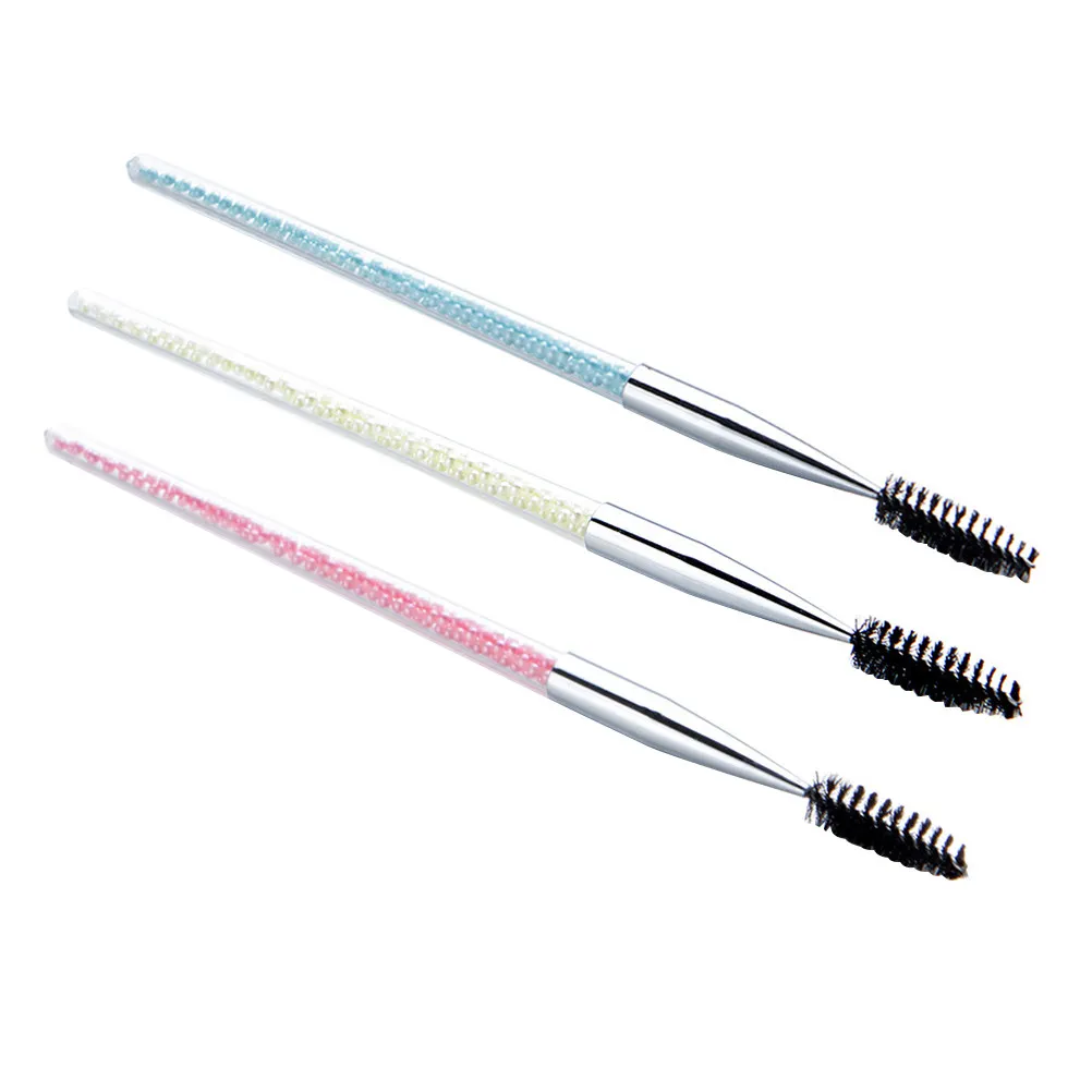 3Pcs 속눈썹 브러쉬 프리미엄 소재 휴대용 경량 미니 사이즈 편안한 핸들 메이크업 속눈썹 빗 눈썹 빗