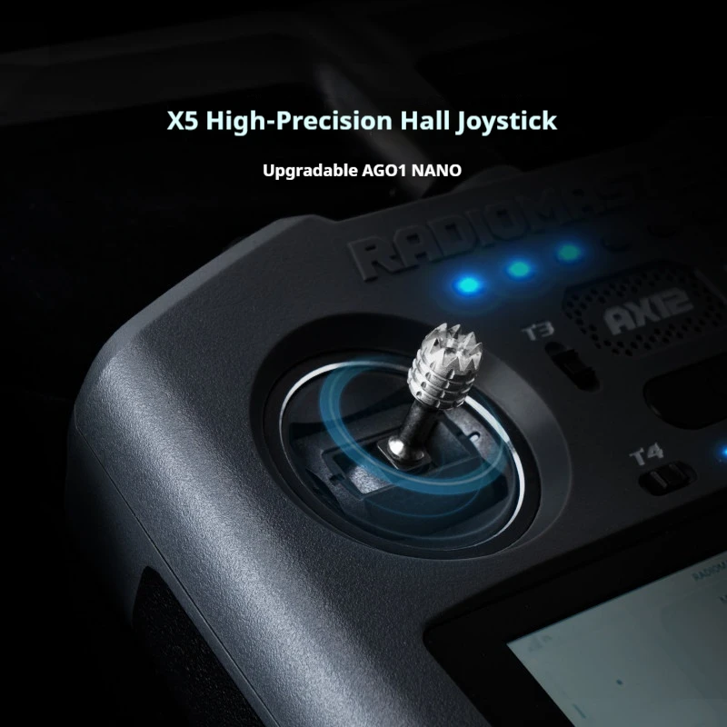 새로운 AX12 안드로이드 리모컨 ExpressLRS HD 터치스크린 2.4G HDMI 입출력 지원 FPV RC 드론 컨트롤러