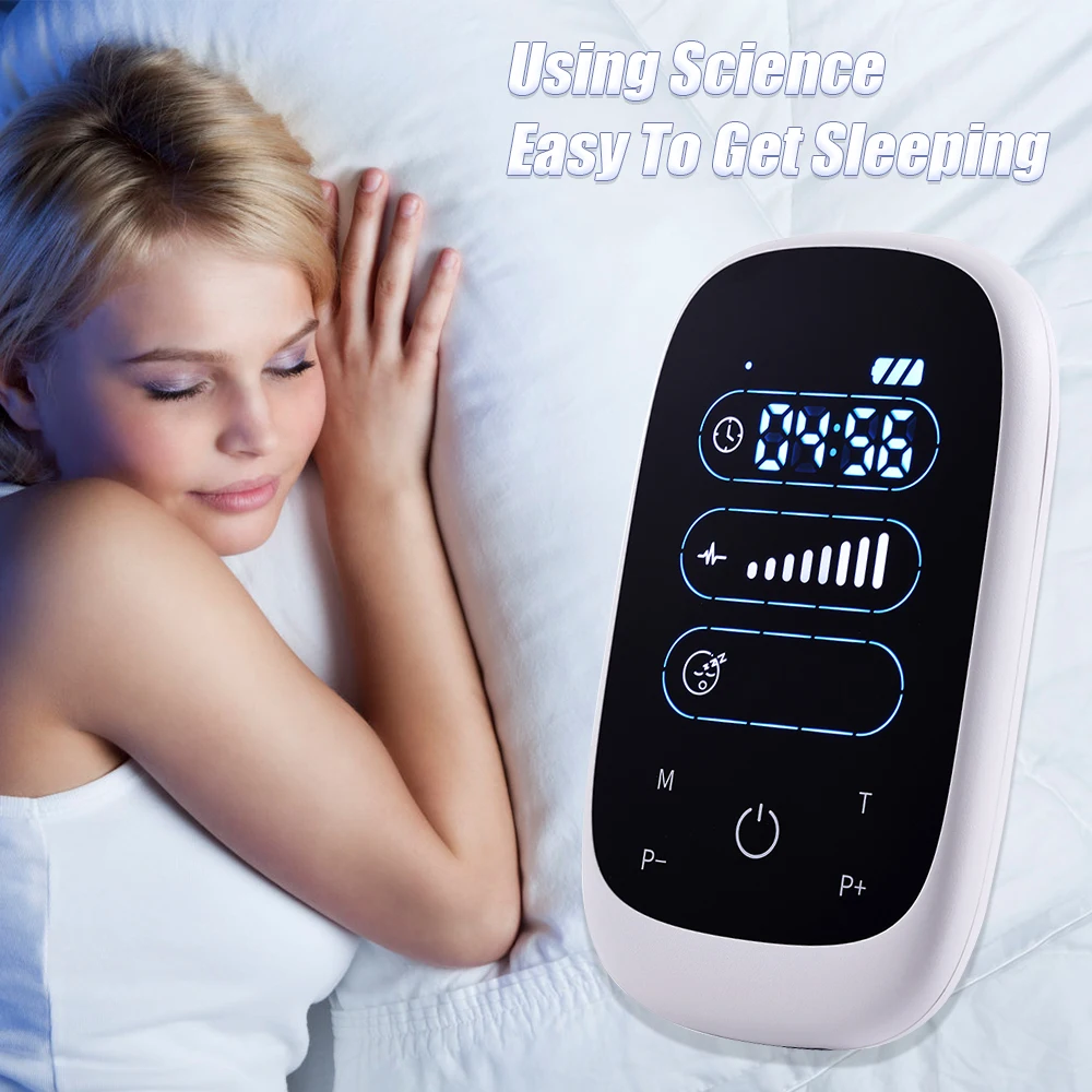 CES Insomnia Sleep Aid Device Microcurrent Stimulation Improve Sleep Quality Remission Depression Electric shock Nipple Clamp 3
