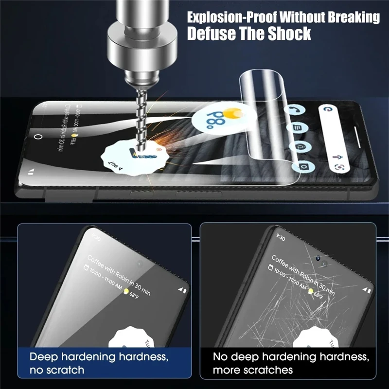 Premium Hydrogel Film Screen & Back Protector Set (5-Pack)
