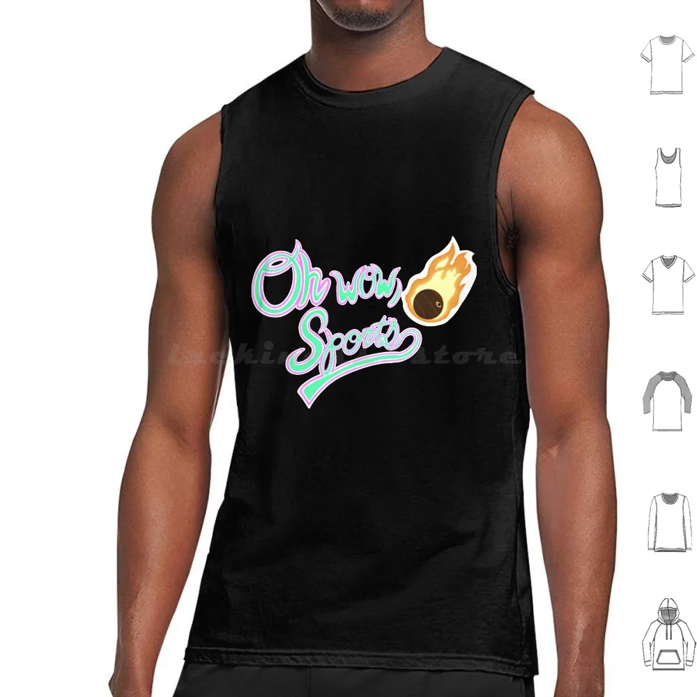 

Классическая спортивная футболка Oh Wow, хлопковые топы с принтом Oh Wow, спортивные классические