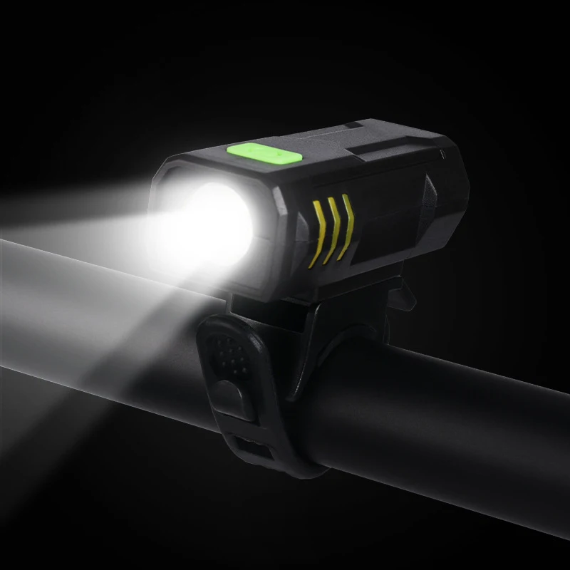 Bicycle Bike USB Rechargeable LED High Brightness Multi-Function Road MTB Cycling Safety Front Lights Outdoors Flashlight
