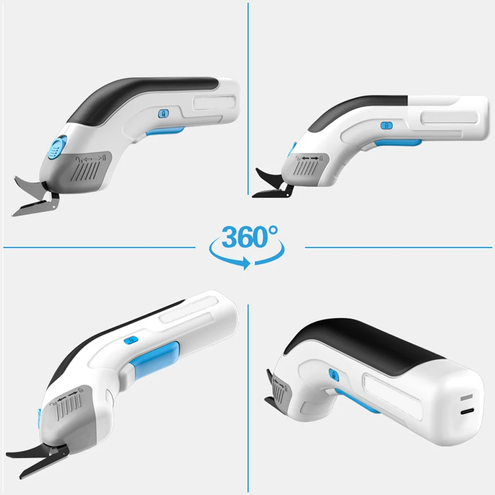 Electric Cloth Cutter High Speed Motor Portable Fabric Cutting Machine Handheld