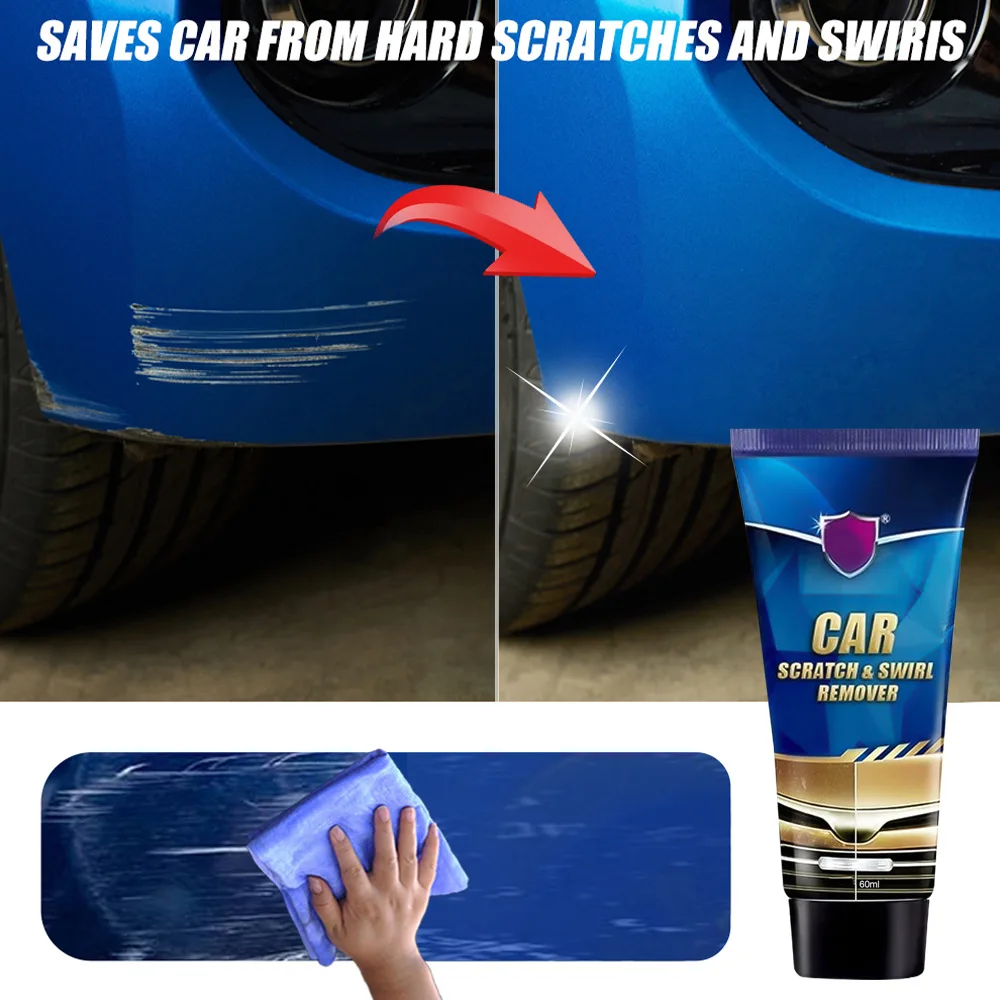 

60ML/120ML Car Scratch Remover Repair Paint Care Tool Auto Swirl Remover Scratches Repair Polishing Wax Car Accessories