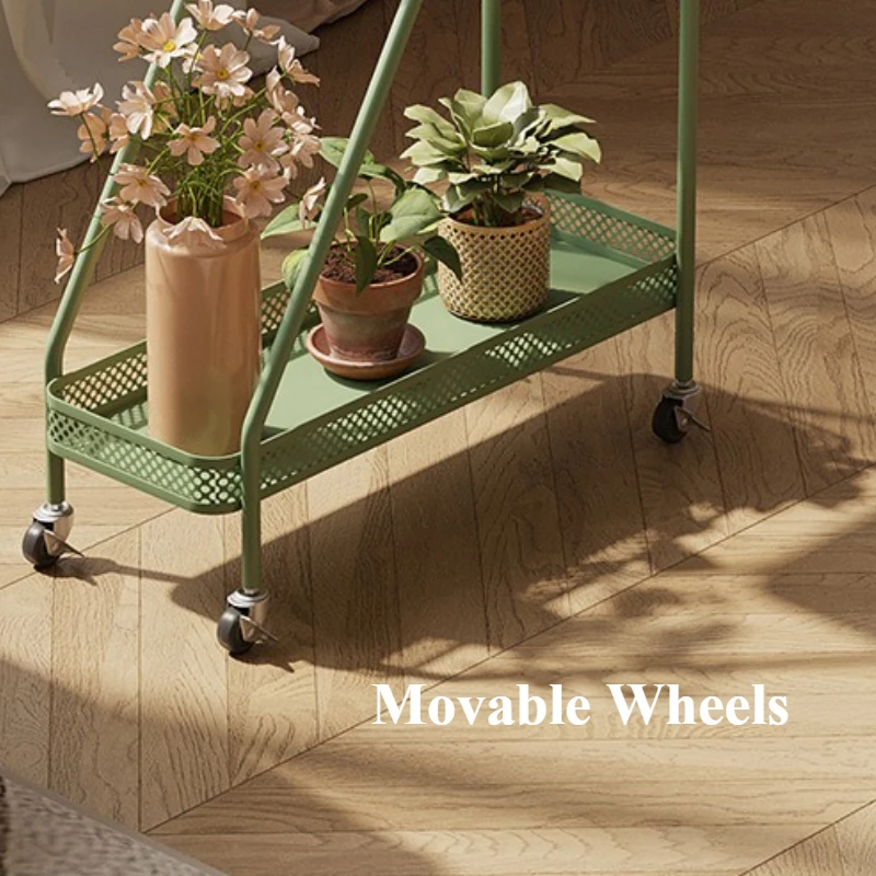 Soporte De Metal Para Plantas 2 Niveles Estante Jardín Patio | Meses Sin Interés