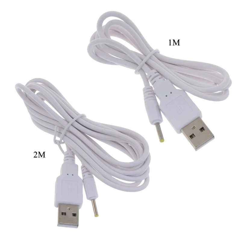 USB 2.0 Male to 2.5x0.7mm 5 Connector Power Cable Drop Shipping