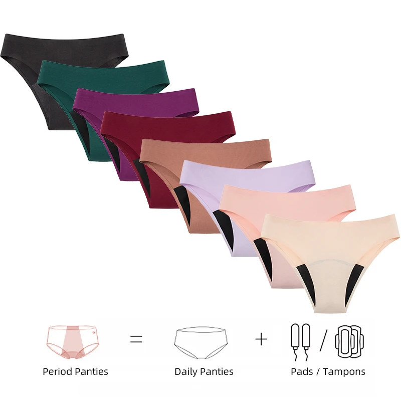 Seamless Cotton Menstrual Panties for Teenager menstrual panties