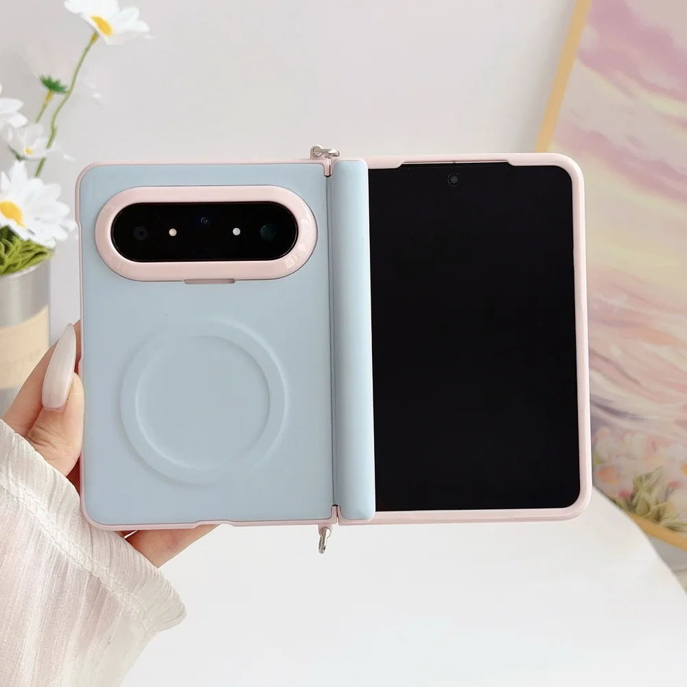 Hinged Phone Case For Huawei Pura X Max With Camera Lens Protection_voghion.com
