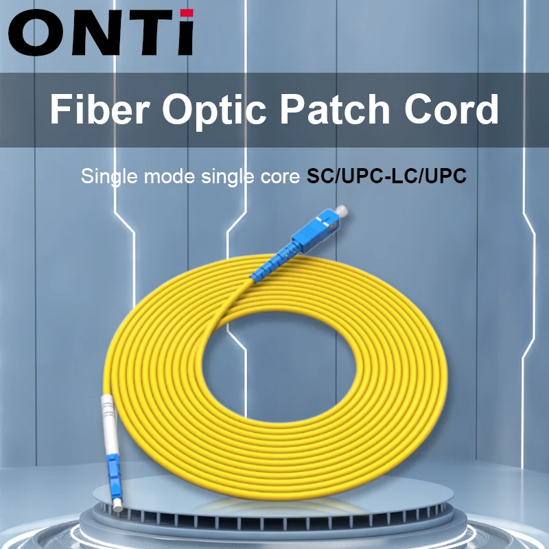 Cavo Fibra Ottica Sc-Apc Per Sc-Upc Simplex Monomodale 9-125