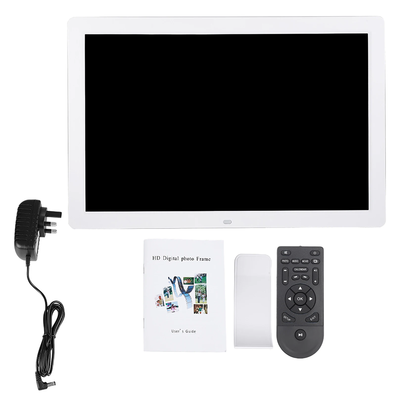 17 Zoll Foto rahmen digitaler Foto rahmen 17 Zoll 1440 * 900hd digitaler Foto rahmen Rahmen Wecker Player Album Fernbedienung