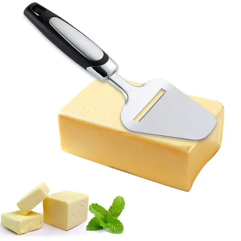

Cheese Slicer Stainless Steel Cheese Butter Slicer Cutter Cheese Peeler Non Stick Cheese Slicer Knife Butter Slice Cutting Knife