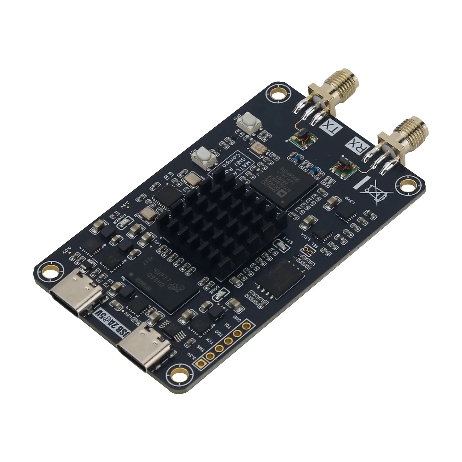 HamGeek Zynq7010 AD9363 SDR XC7Z010CLG400+AD9363ABCZ 소프트웨어 정의 라디오 개발 보드 (PlutoSDR Nano용)