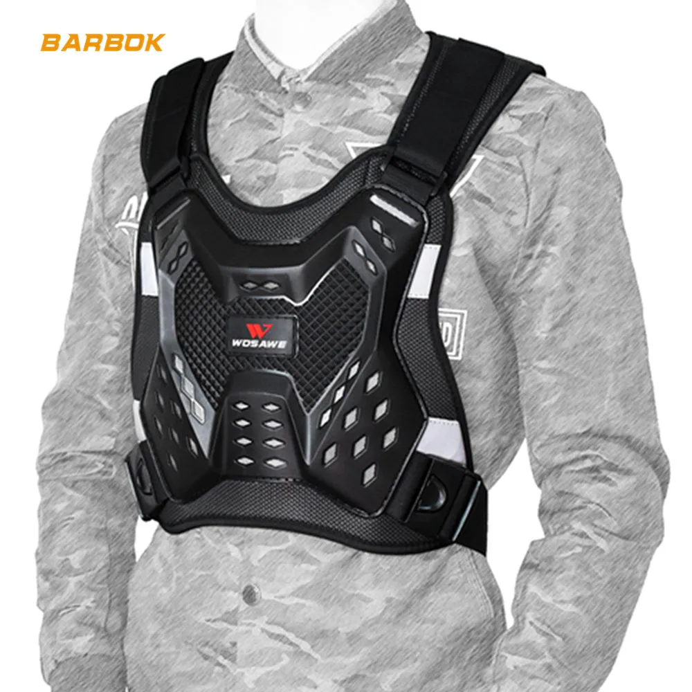 Motorcycle Body Protector Armor Motocross Chest Body Vest Spine Protective 
