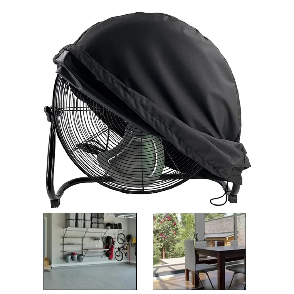 Foldable Industrial Electric Fan Cover Sun Protection Dust Half Circle Electric Dustproof