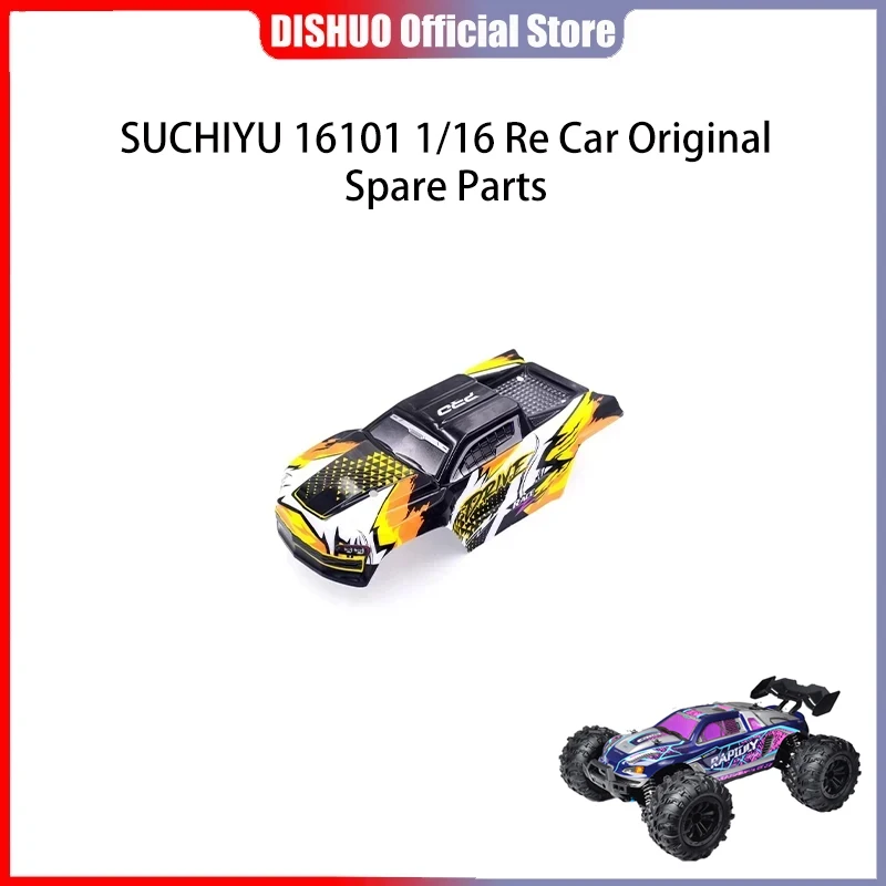 

SCY 16101 1/16 RC Car Original Spare Parts 6224 car shell yellow Suitable for SCY 16101 16102 16103 Car