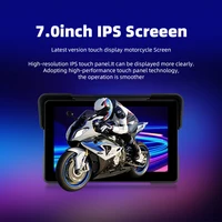 EKIY 7.0" Wireless CarPlay Moto Android Auto Android 13.0 Portable Digital Motorcycle Dashboard GPS Navigation Display Screen - Image 5