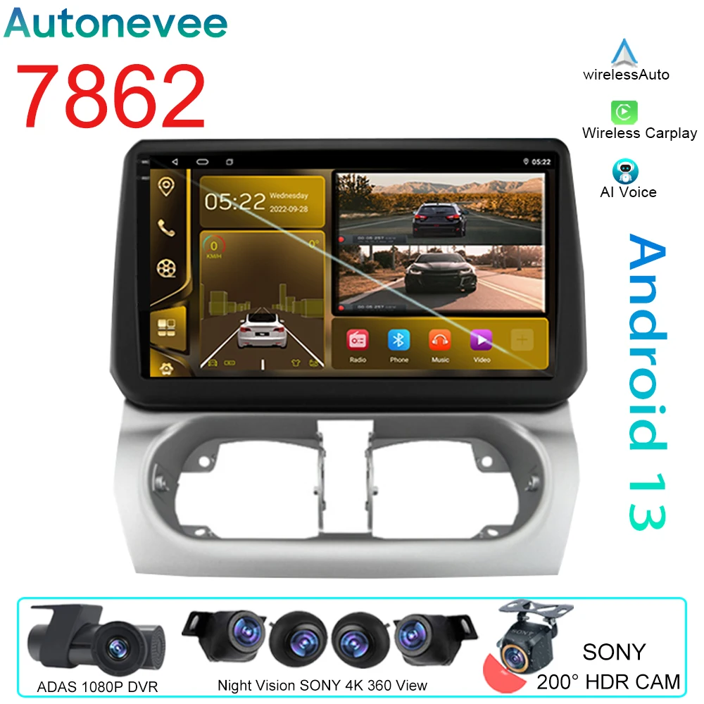 

Android Auto For Opel Combo Corsa Tigra 2001-2011 GPS Navigation Car Carplay Multimedia Video Player 5G WIFI Stereo No 2Din DVD