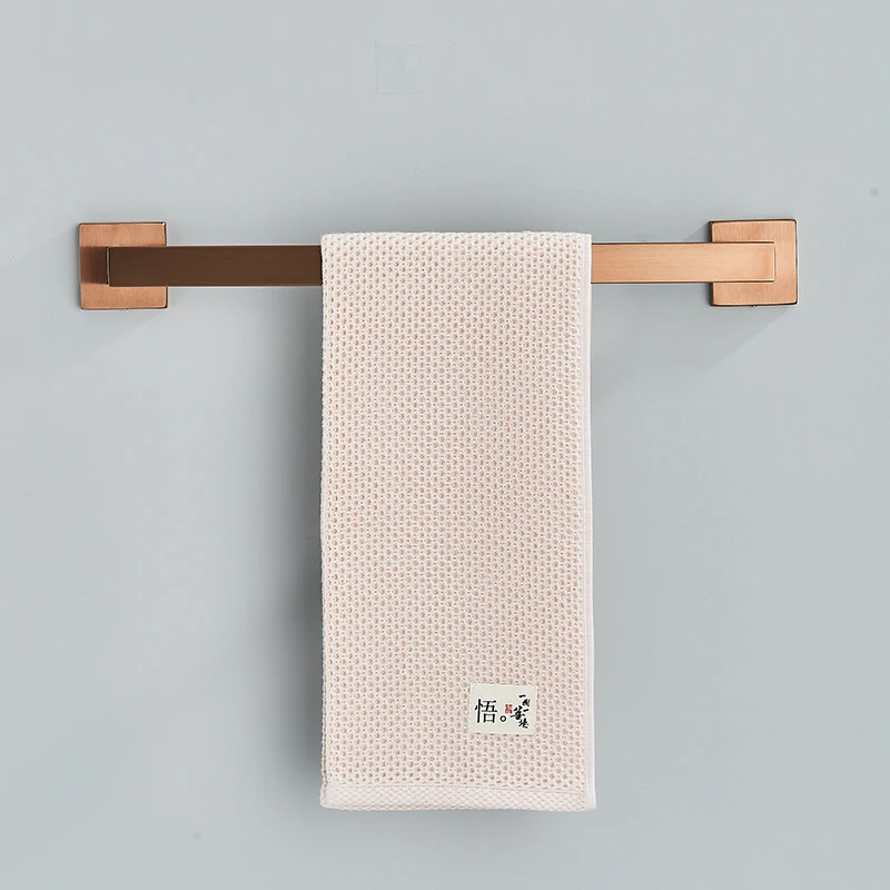 Description Picture 5 of itemBathroom Hardware Accessories Set Rose Gold Toilet Stainless Steel Wall Towel Bar Rail,Paper Holder and Hook Gold Bath Rack