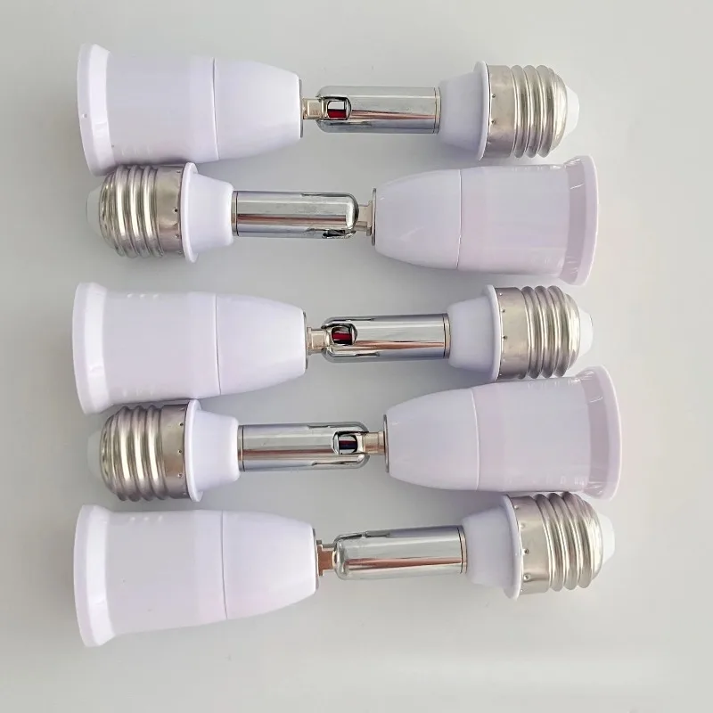 LED Light Bulb E27 Socket Flexible Extension Adapter Converter Wall Base Holder Screw Extension Cord for Lamp Holder