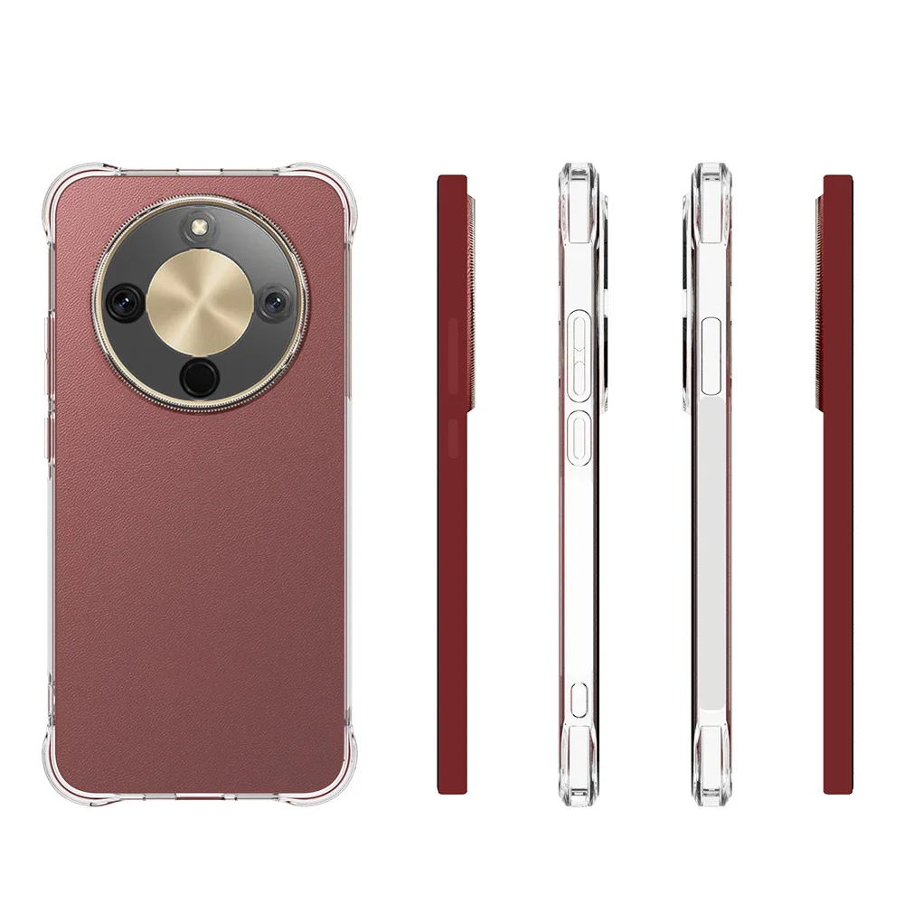 Crystal Clear Anti-Shock TPU Gel Phone Case, Transparent Protective Cover
