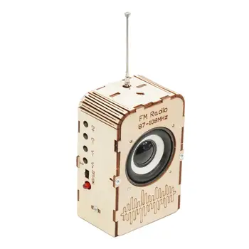 DIY Wooden Radio Model Kit 1