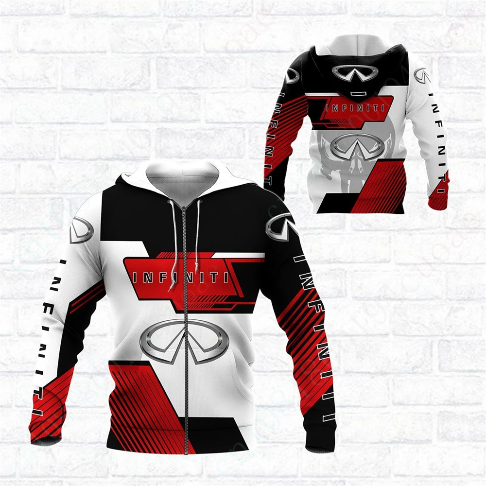 

Infiniti Hoodies For Men Women Anime Oversize Zip Hoodie Harajuku Hoodies Unisex Clothing 3D Printing Pullover Casual Sweatshirt