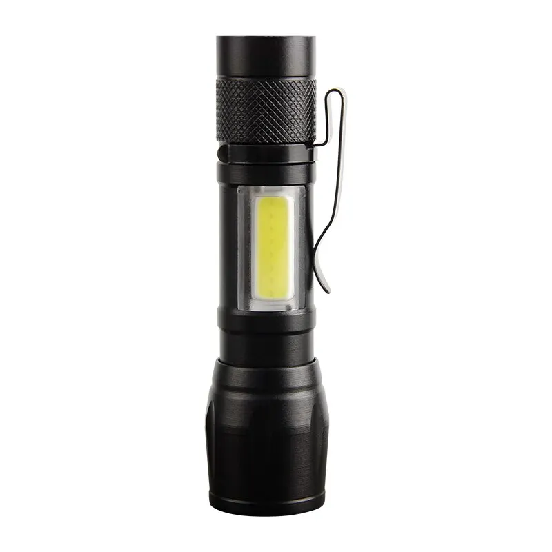High Power Mini Torch LED Flashlight USB Rechargeable