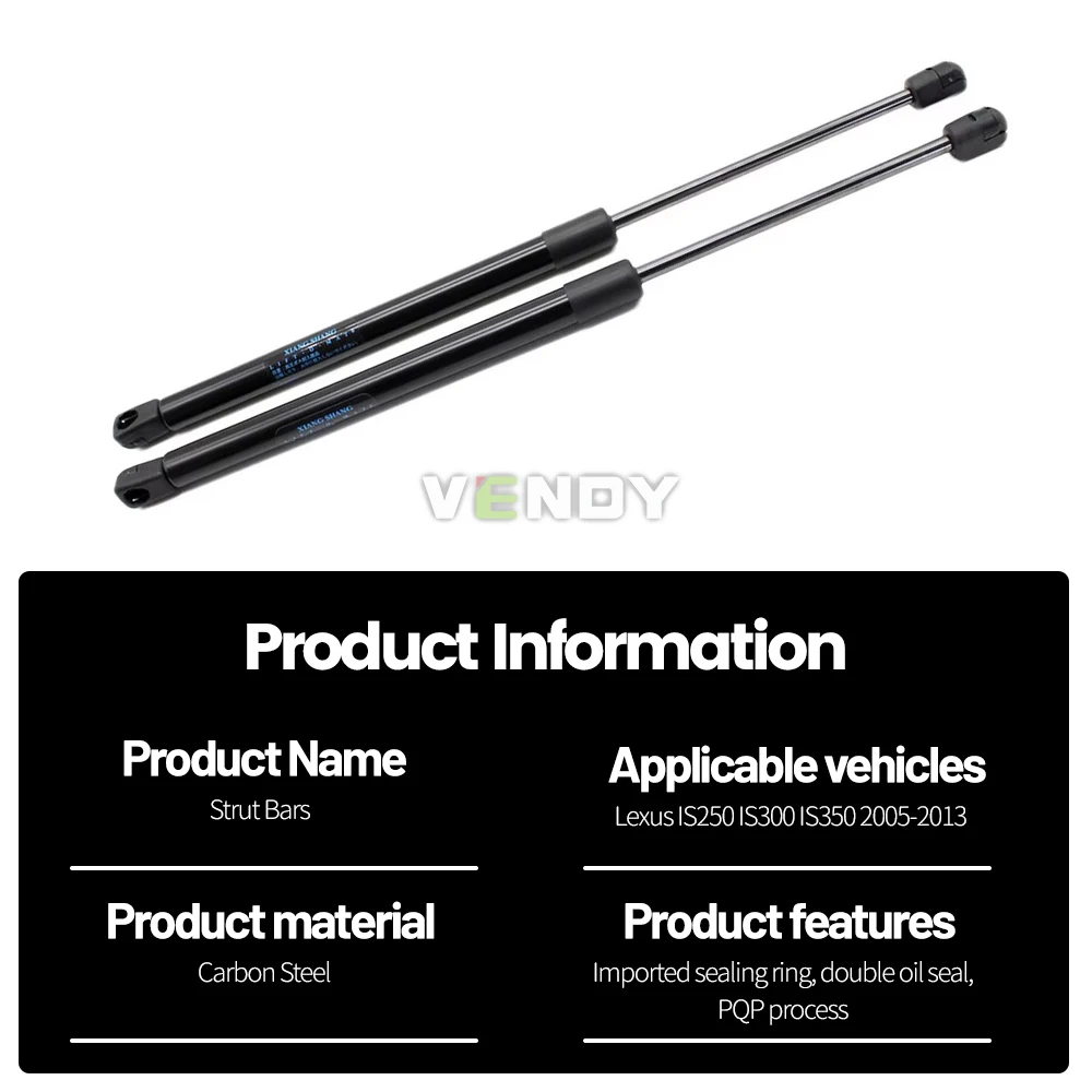 2 قطعة غطاء محرك السيارة الأمامي تبختر لكزس IS250...