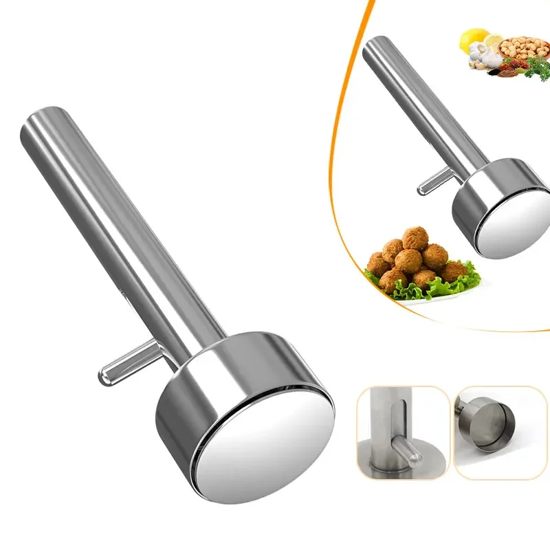 Falafel Meatball Scoop Maker Tools Stainless Steel Professional Falafel Maker Scoop Nonsticky Mold Kitchen Gadgets falafel maker scoop,meat ball maker