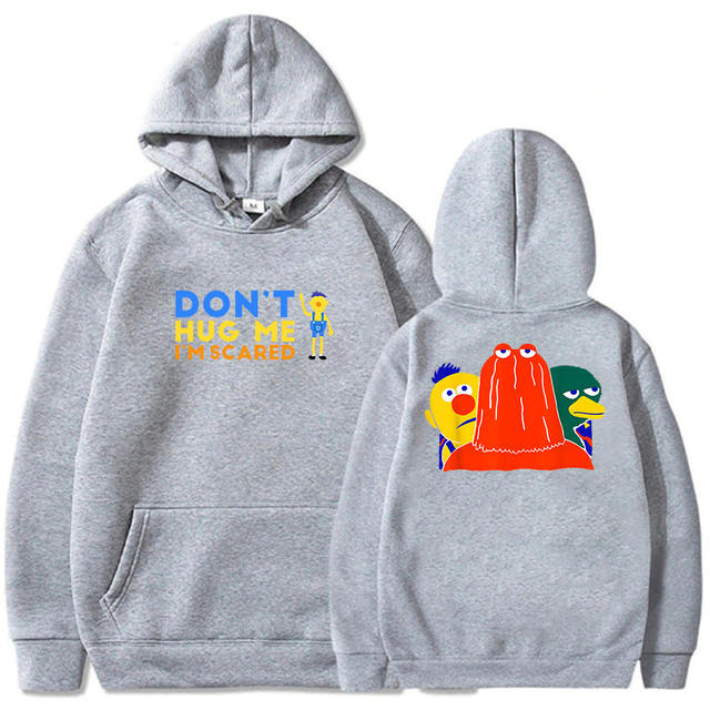 DON’T HUG ME I’M SCARED THEMED HOODIE (12 VARIAN)