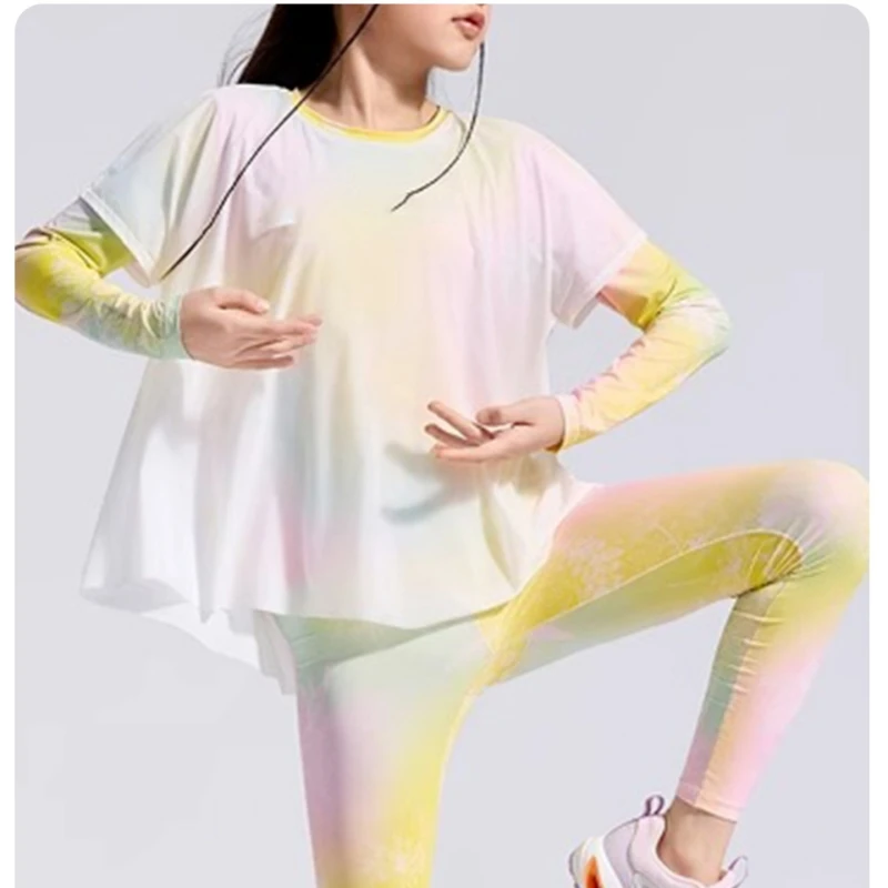 Girls Fairy Yoga Tee Quick Dry Long Sleeve Workout Shirt Breath Sun Protective Athletic Shirt For Dance & Gym Age 3 S85db8260bced4702a130efac890aacebf