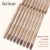 18 Color Face Secret Artist Shape Sculpt Lip Liner Pencil  Weightless Precise Liner with Super Soft Blendable Texture Matte Soft 4