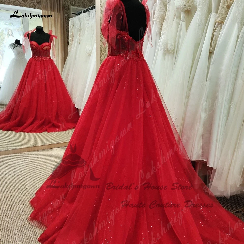 Pink Sequin Bridal Reception Dresses With Beads Elegant V-Neck Tea-Length  Women Midi Dresses For