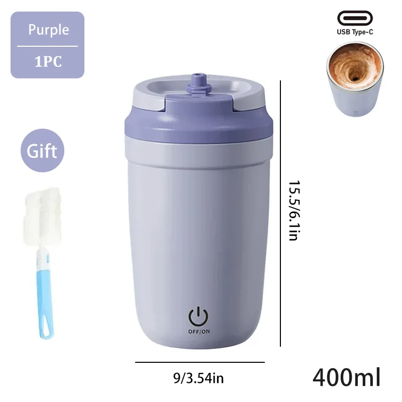VALINK Magnetischer Rührbecher - Automatischer Mixer Für Kaffee, Tee & Protein-Shakes