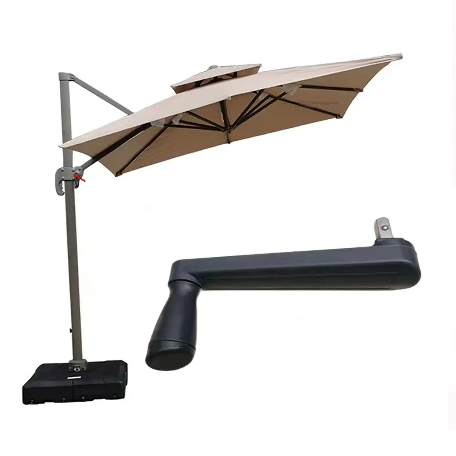 Beach Umbrella Plug Base Umbrella Stand Holder Outdoor Parasol Accessories