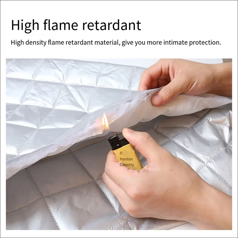 For HAIMA M6 car Snow Windscreen, Snow, Frost, Dust and UV Visor, Winter car clothing, thick magnetic