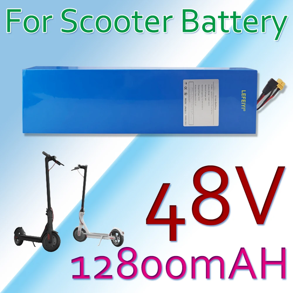 

Lithium ion battery 13S4P 12800mAh 48V suitable for 54.6V BMS electric bicycle and scooter batteries